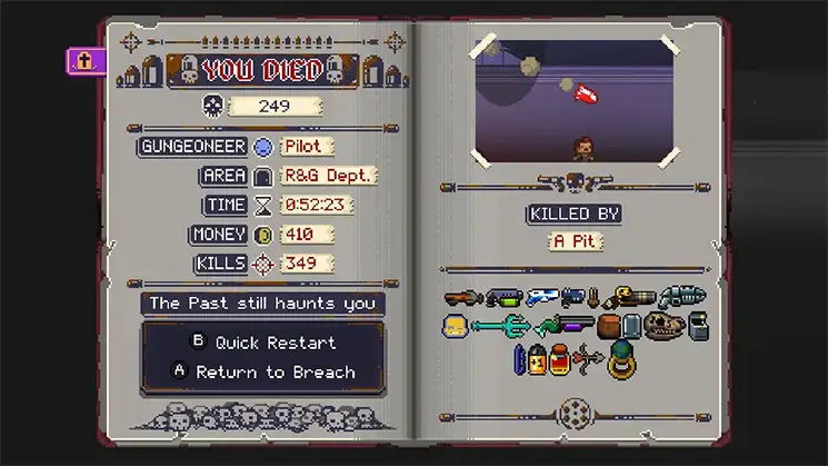 Enter The Gungeon Me Hace Regresar Solo Para Ver Cómo Me Matará Otra Vez