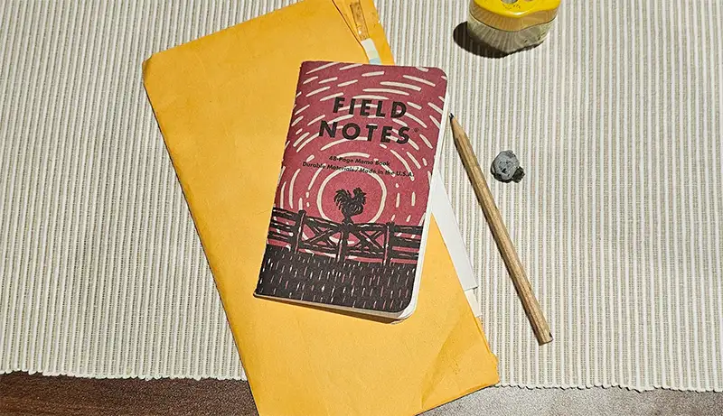 La libreta que uso para apuntar mis hallazgos en el juego.