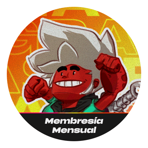 Insignia de membresía mensual