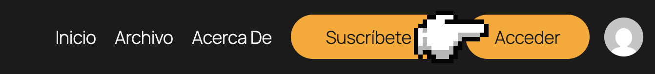 Haz clic en estos botones para acceder y gestionar tu cuenta.